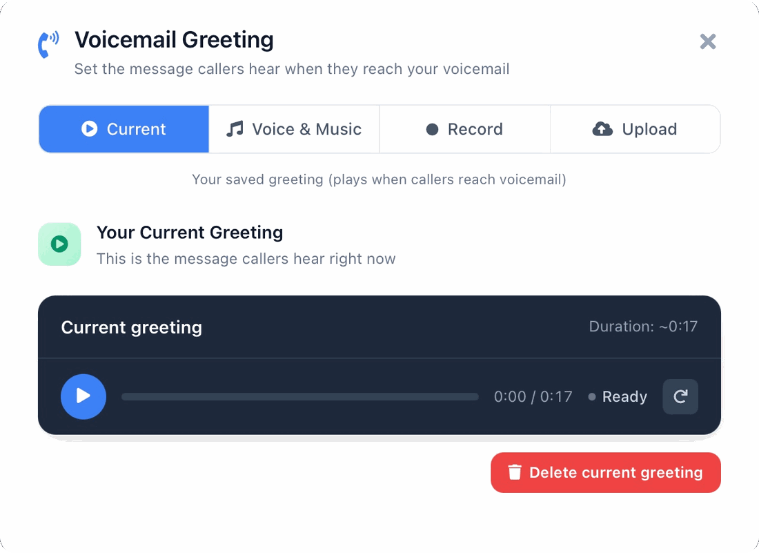 Audio Suite Pro &ndash; professional voicemail greeting